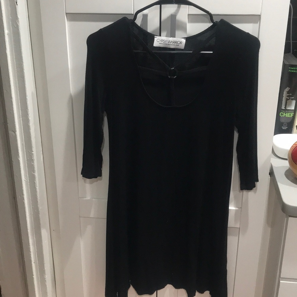 Size Small Black above knee dress